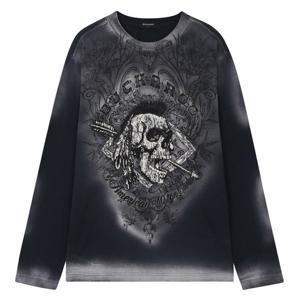 [버커루]남성 스컬 빈티지 R넥 TS(B245TS392P)