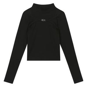 [버커루]여성 숄더 컷아웃 체인장식 TS(B245TS600P)