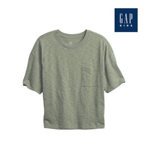 [갭키즈]솔리드 슬럽 포켓 티셔츠(793170-11-9_OV)