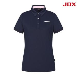 JDX 세이브존07 여성 카라 베이직 티셔츠 X2TSV6541DN