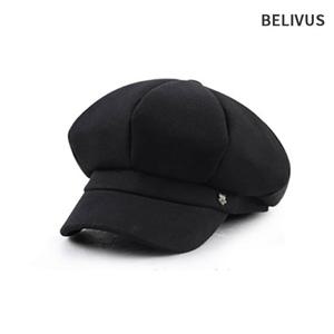 [빌리버스] 남성 무지 빵모자 팔각모 BHW004