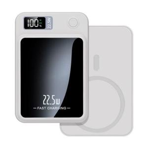 보조배터리 빠때리 휴대폰 맥세이프 무선 충전 10000mAh 화이트