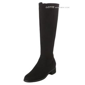 [엘칸토(여성화)]여성쿠션 스웨이드 세무 백스판 롱부츠 LCWL02U34C 블랙