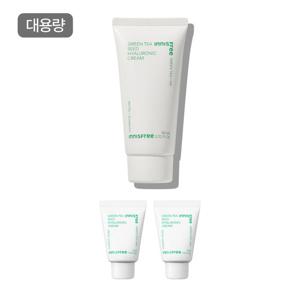 이니스프리 그린티 씨드 히알루론산 크림 80mL + 그린티 씨드 히알루론산 크림 15ml 2개
