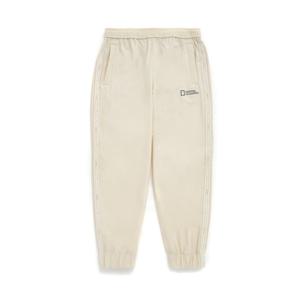내셔널지오그래픽 키즈 K231UPT250 우븐 트레이닝팬츠 CREAM