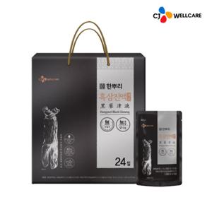 [CJ공식] 한뿌리 흑삼진액 제로 24포 1박스
