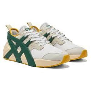 오니츠카타이거 스니커즈 1183A795 102 WHITE PINE GREEN DOM