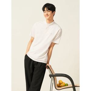 [빈폴멘] 강연 피케 헨리넥 티셔츠  아이보리 (BC5442C160)