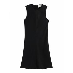 [AMI] 여성 니 Length 슬리브리스 원피스 FDR066AC0014001 블랙 /8