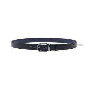 [몽블랑] SS25 남성 리버서블 벨트 128763 BLACK BLUE