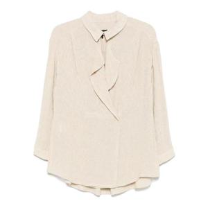 25 FW 조르지오아르마니 러플 디테일 블라우스 GW000816TE13970 TP438301302