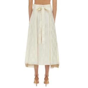 FENDI FF SILK SKIRT FQ7665AQ3GF08QQ