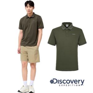 [디스커버리] 2025SS 남성 여름 DMTS63053DKS 에센셜 클린필 카라티