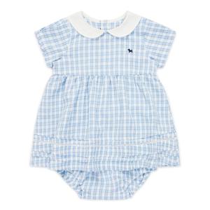 [블루독베이비]BL)우븐반소매원피스세트 45313-400-02