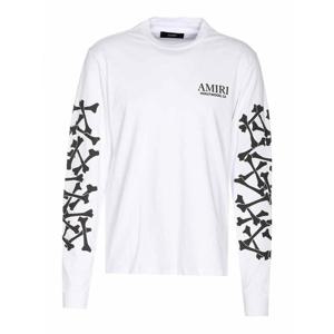 [AMIRI] 라프리마 남성 탑 탱크 Bones Stacked 롱 슬리브 JYTE1076WHITE 화이트 /8