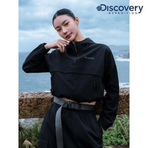 디스커버리 (DWTR47051_BKS) 여성 우븐 트레이닝 아노락 DXNW
