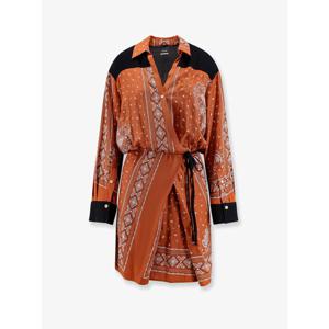 [PINKO] 라프리마 여성 원피스 Mesopotamia 비스코스 위드 반다나 프린트 앤 조젯 프로필 104665A2CK LZ3 /12