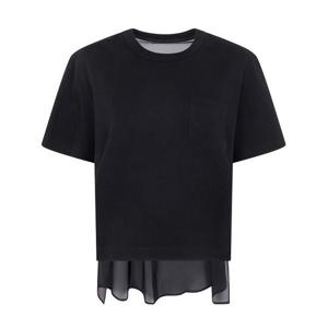 사카이 반팔 티셔츠 2507690 001 BLACK