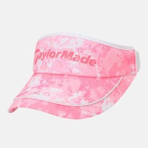 [테일러메이드]여성 패턴 바이저 TWHVO6628-410