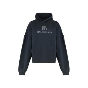 발렌시아가 후드 티셔츠 818433TSVO31083 black