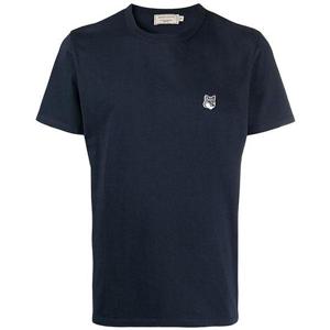 [엘원] 23SS 메종키츠네 그레이 폭스 헤드 반팔 GM00118KJ0008 NAVY