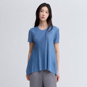 [플리츠미][플리츠미] 베이직 A라인 숏 슬리브 티셔츠_EPTSM2250