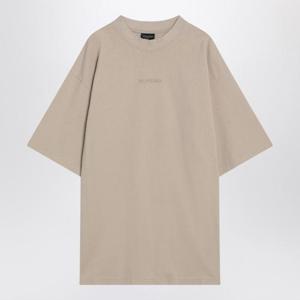 발렌시아가 긴팔 티셔츠 764235TSVO9 Beige