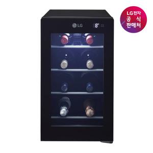 [LG전자공식판매처] LG DIOS 와인셀러 미니 W087B (8병)