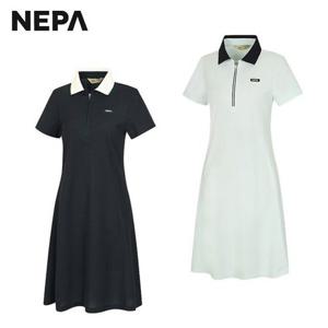 [네파]여름용 여성 하프집업 폴로 원피스 (레귤러핏) - 7J45250_