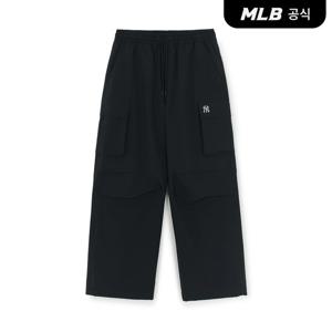 [MLB공식] 25F 고프코어 3D 카고 메가 와이드팬츠 NY (Black) 3AWPB0754