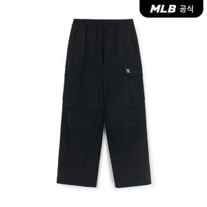 [MLB공식] 25F 고프코어 파라슈트 카고 와이드팬츠 NY (Black) 3AWPB0454