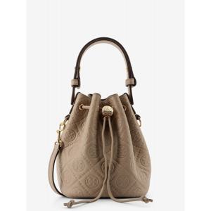 [TORY BURCH] 라프리마 여성 버킷 가방 T 모노그램 페블 미니 레더 백 175526 200 프레쉬 클레이 /12
