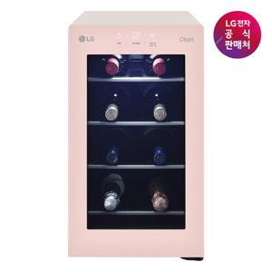 [LG전자공식판매처] LG 디오스 오브제컬렉션 와인셀러 W0082GPE (8병)
