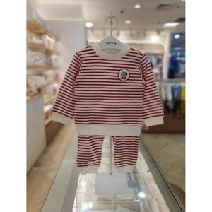 아가방 세이브존03 아가방 레드 달마시안 라운지 상하세트 AT79R117607A