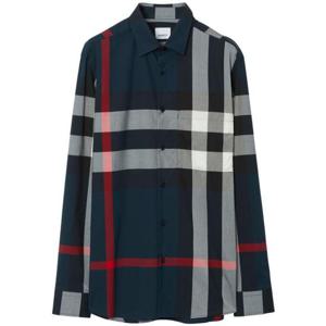 버버리 터틀넥 8073216 A1960 NAVY IP CHECK