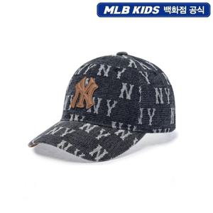 [MLB키즈]스트릿 데님 모노그램 볼캡(7ACPM035N)