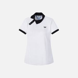 M PXG골프반팔티 UQC PIAPW2216-01 여성 여름 사이드 카라 셔츠