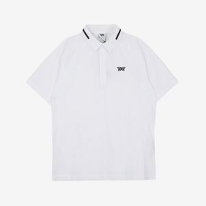 PXG골프반팔티 UQC PIMPM2232-01 남성 여름 타공 카라 반팔 티셔츠
