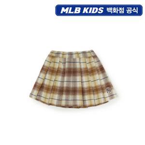 [MLB키즈PG] 스트릿 체크 스커트 (7FSKB0554-50YES)