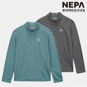 네파[택가 159,000원]남성 가을 겨울 간절기 등산 기능성 폴라텍 파워울 집업 티셔츠 7K55422