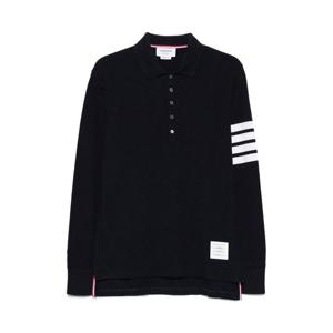 25FW 톰브라운 남성 클래식 피케 사선 폴로 네이비 MJP137G 07976 415