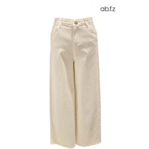 [에이비에프지]면 세미 와이드 팬츠 APZ2ZP34E