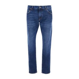 돌체앤가바나 로고 패치 슬림 데님 진 GY07CD G8OE8S9001