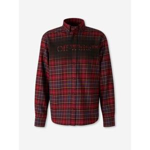 오프화이트 긴팔 셔츠 MGE04MF5F0032810 601BORDEAUX RED