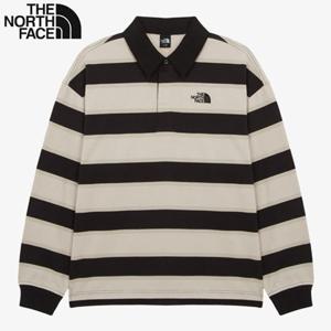 노스페이스 NT7TR57A 남성 루즈핏 이지온 스트라이프 폴로 티셔츠 KR