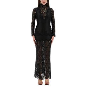 파코라반 미디 원피스 25PJRO043PA0170 P001 BLACK