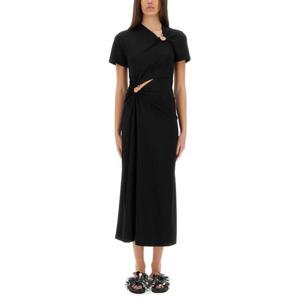 파코라반 미디 원피스 25PJRO062CO0555 P001 BLACK