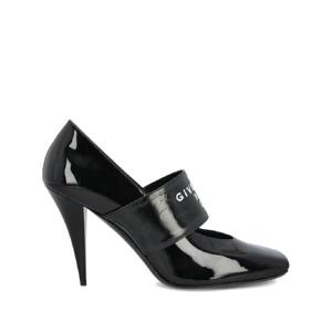 지방시 logo plaque patent leather pumps BE404JE2F6001