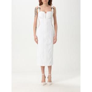 베르사체 미디 원피스 78HAO951EW015 003 White