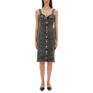 모스키노 미디 원피스 04573219 1508 GREY